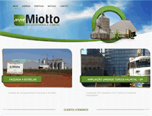 Tablet Screenshot of miottoeng.com.br
